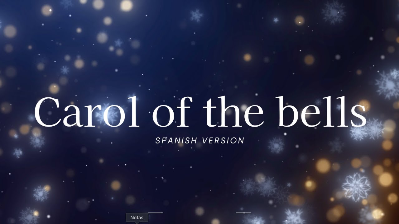 Carol Of The Bells - Lyric Video | Colegas Symphony Kids & Teens - YouTube