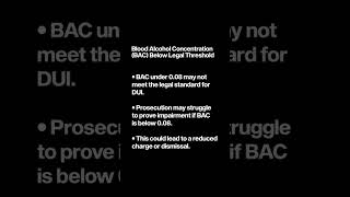 Your Dui Case Could Be Dismissed If The Stop Wasnt Valid Or Your Bac Is Under The Legal Limit