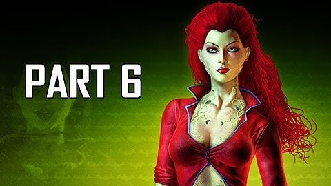 Batman Arkham Asylum Walkthrough Part 6 - Poison Ivy (Return to Arkham Remaster Gameplay)