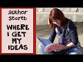 WHERE TO GET BOOK IDEAS FROM | author reveals idea secrets