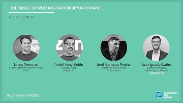 BC4EU Summit 2025 - The impact of Web3 innovation beyond finance