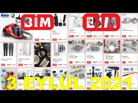 BİM 3 EYLÜL 2021 |BİM YENİ KATALOG | BİM AKTÜEL ÜRÜNLER | BİM BEYAZ EŞYA|BİM İNDİRİMLİ ÜRÜNLER...