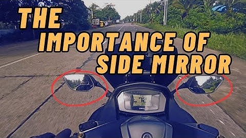 THE IMPORTANCE OF SIDE MIRROR | NMAX NEMO SHORT STEM SIDE MIRROR
