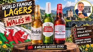One Brewer in Wales - Stella Artois, Budweiser & Modelo. World Beers made in Wales