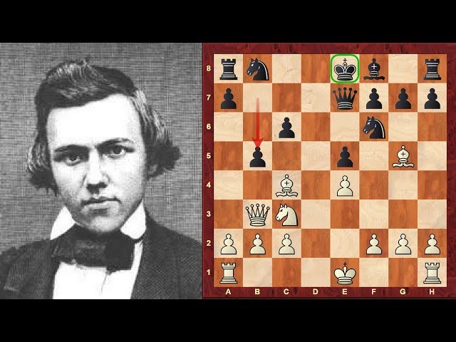 PAUL MORPHY E SUA IMORTAL PARTIDA DA OPERA #xadrez #chess