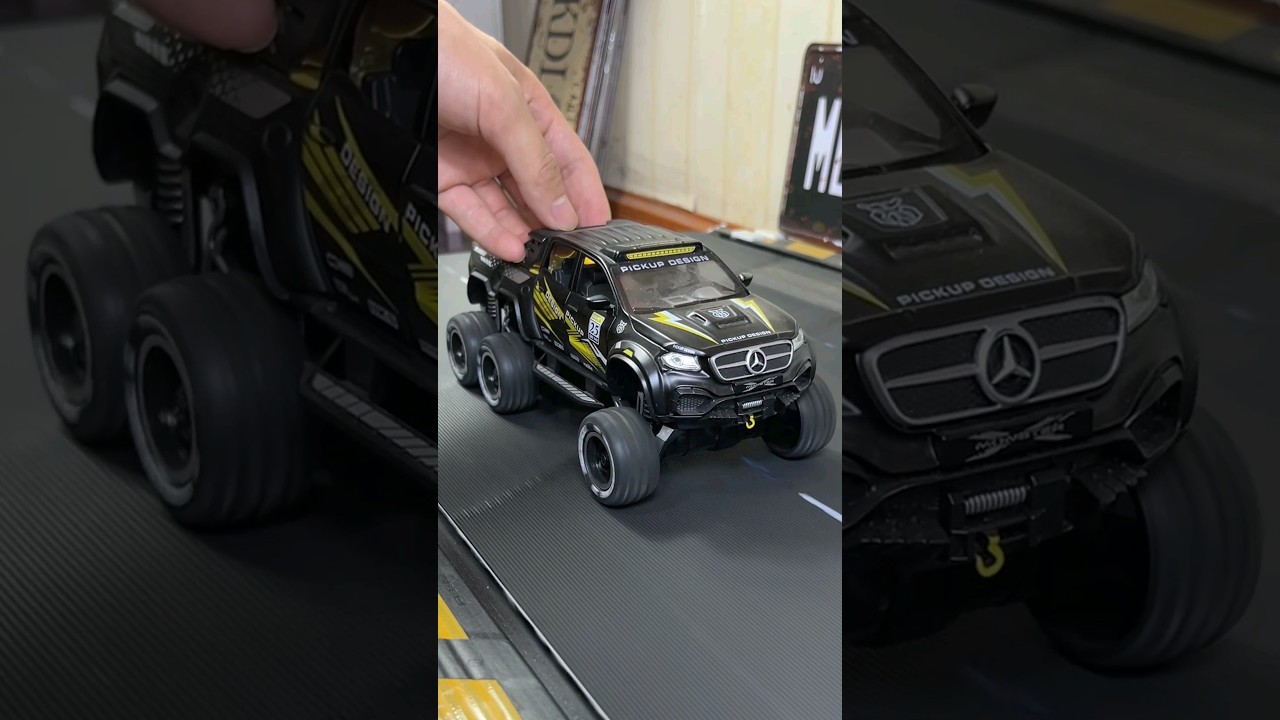 Model of Mercedes Benz X-class Pickup design 