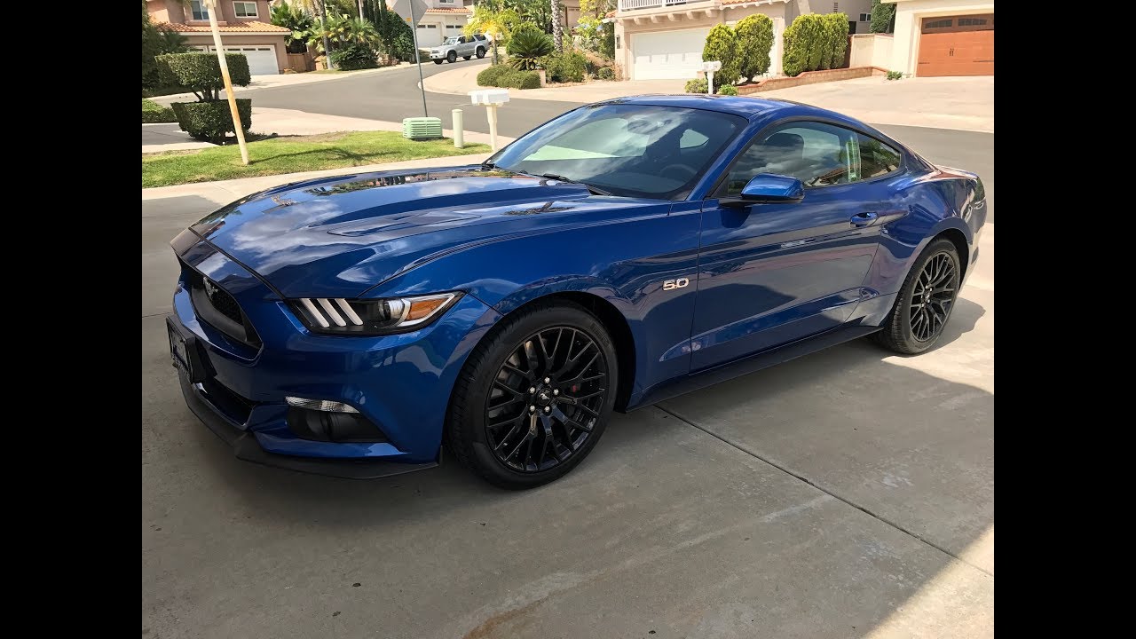 My New 2017 Mustang GT with Performance Package - YouTube