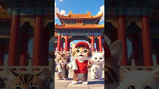 Cute cat dance video|#youtubeshorts #trending #cat #funny #dance
