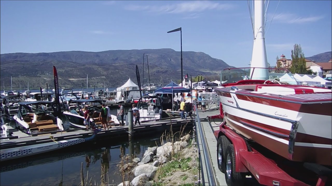 KELOWNA BOAT SHOW at KELOWNA YACHT CLUB, April 26, 2025, Kelowna, BC, Canada