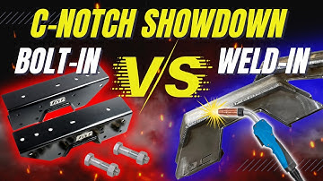 Squarebody C10 Truck C Notch Install - Bolt or Weld In, Which Is Better?
