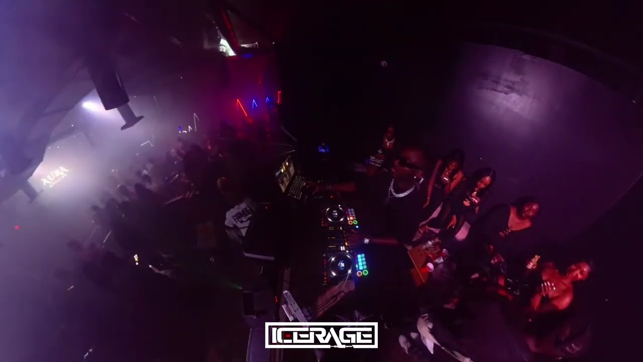 ICERAGE - Live DJ Set At Aura Houston (03.08.2025) | Afrobeats & Amapiano