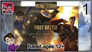 Let’s Play Legends of Runeterra on iOS #1 Tutorial screenshot 5