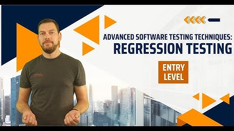 Advanced Software Testing Techniques: Regression Testing