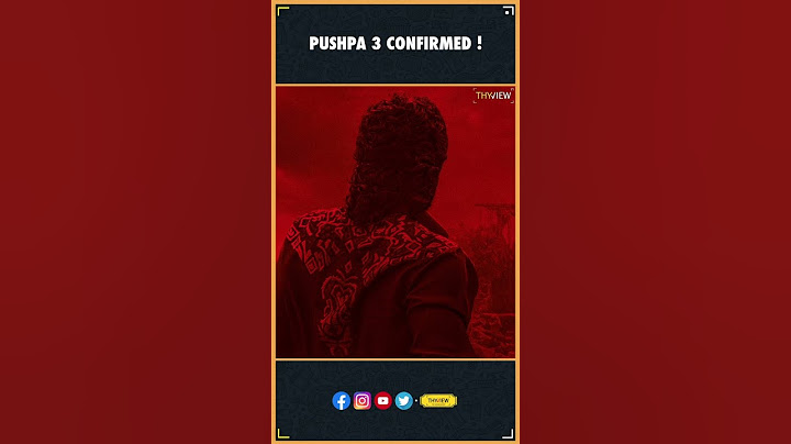 Pushpa 3 confirmed | Allu Arjun | Sukumar | Pushpa The Rule | Dsp, Rashmika | Thyview