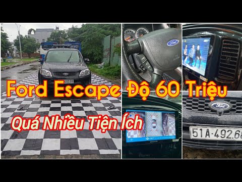 Full Đồ Chơi Ford Escape | Màn Hình Androi, Camera 360 DCT, Smart Key