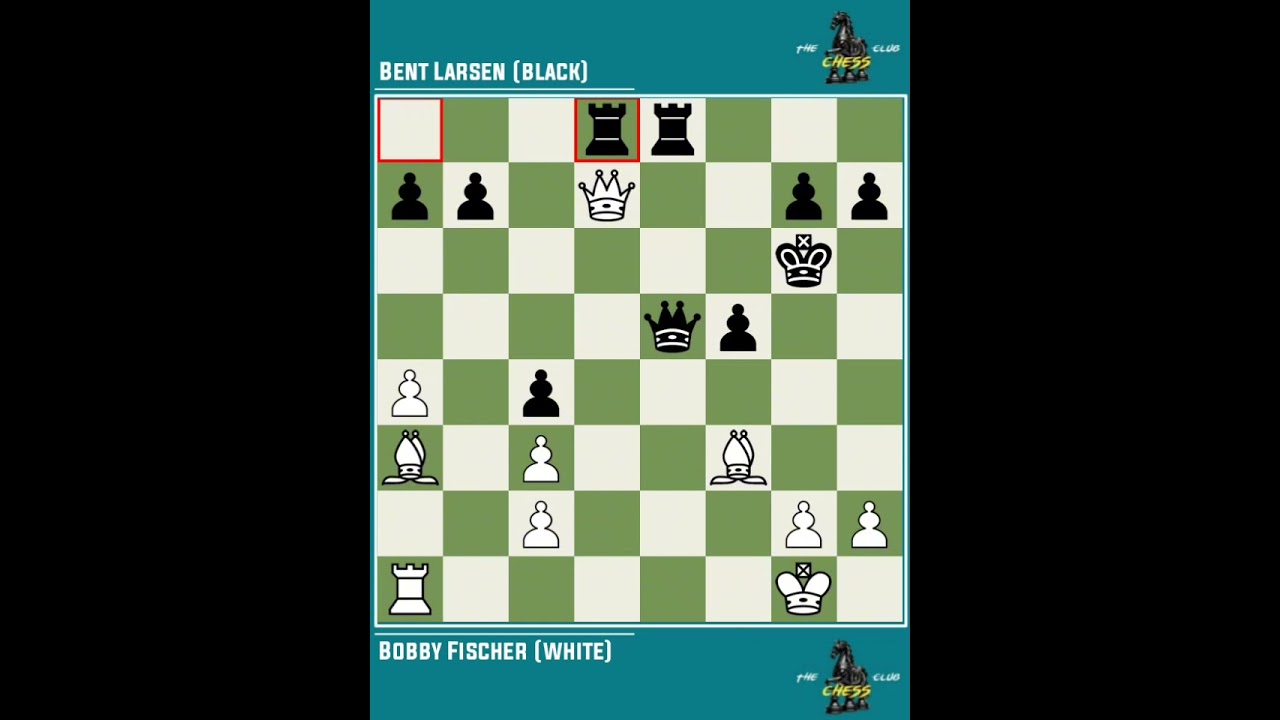 Denver Bleeds: Bobby Fischer Crushes Bent Larsen 2-0 in Epic Opener of 1971 Candidates