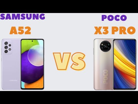 Samsung A52 Против Poco X3 Pro