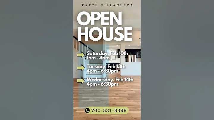 Open House in San Marcos #openhouse #openhousealert #sanmarcos #sandiego #realtor #realestateagent