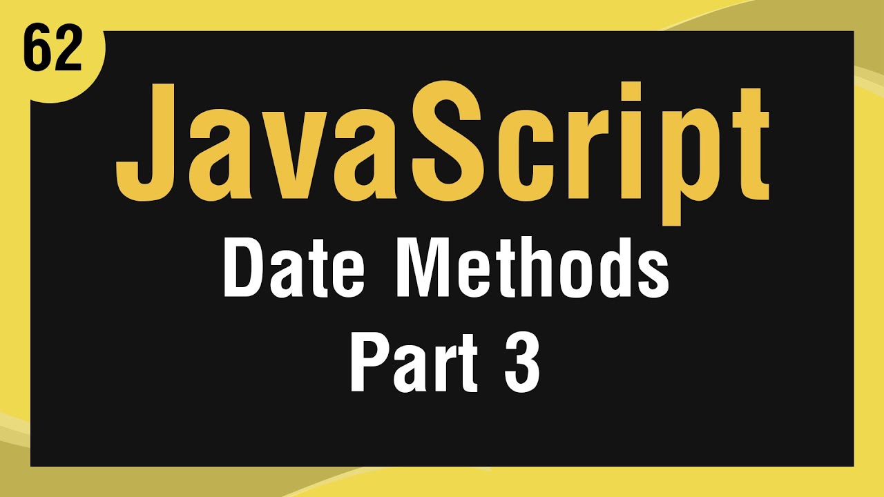 Learn JavaScript In Arabic #62 - Date - Methods Part 3