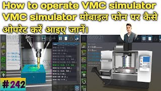 How to work VMC simulator mobile version||How to insert new program in vmc simulator||VMC simulator screenshot 3