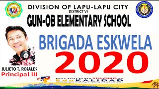 GUN-OB ELEMENTARY SCHOOL BRIGADA ESKWELA 2020