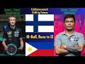 Arseni "Flash"🇫🇮 vs Oliver "Cocoy"🇵🇭 10-Ball, Race to 13