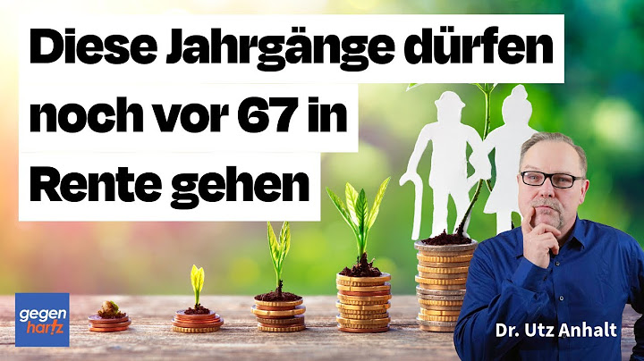 Rente:  Diese Jahrgänge dürfen noch vor 67 in Rente gehen