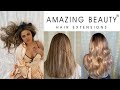 EASY DIY TAPE-IN EXTENSION INSTALLATION | AMAZING BEAUTY HAIR 20" TAPE-INS