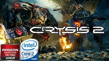 CRYSIS 2 Game TEST | HD 7000 with Core 2 Quad Q9400 & 4GB Ram