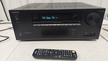 How to factory reset Onkyo Av receiver TX-NR6100