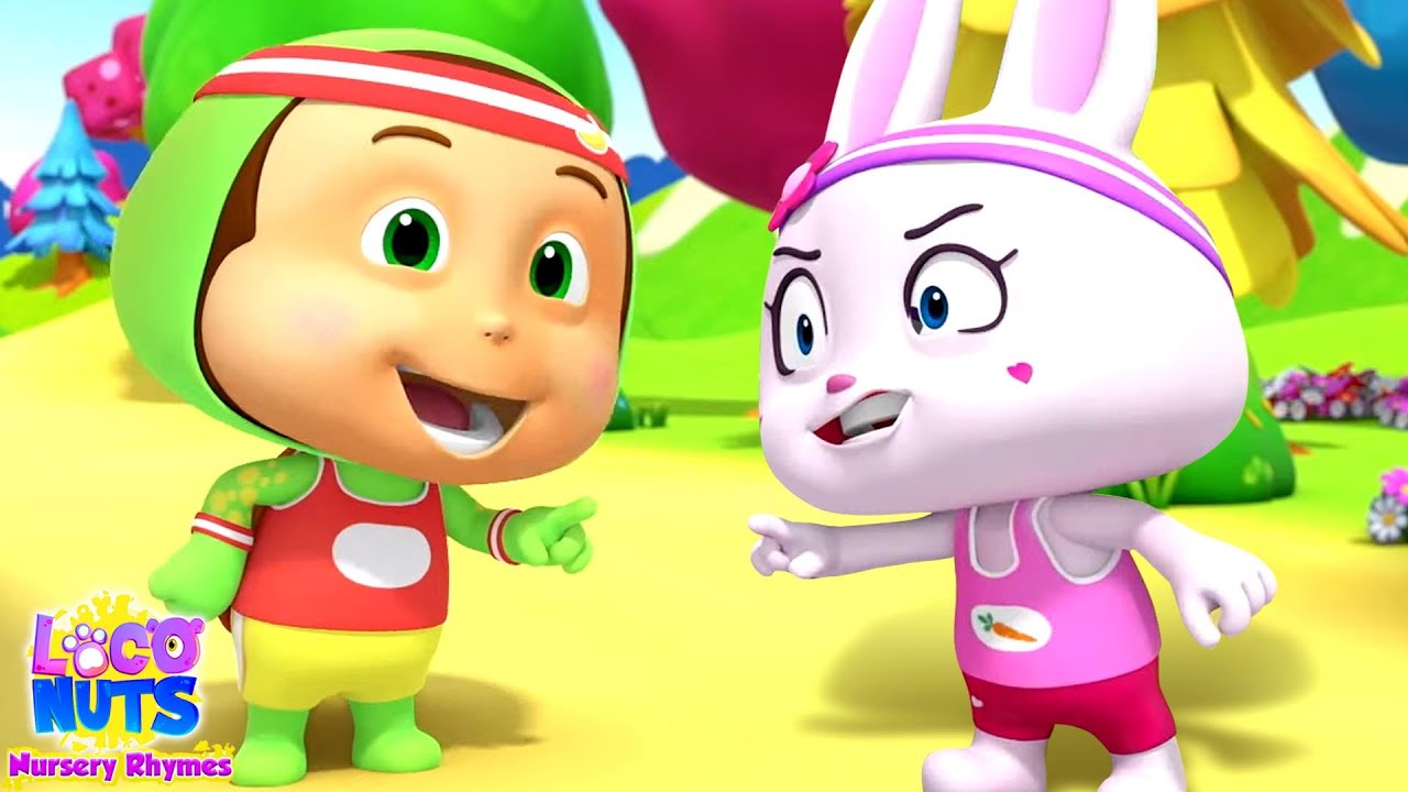 ⁣The Hare And The Tortoise Story + More Animated Cartoon Stories For Kids