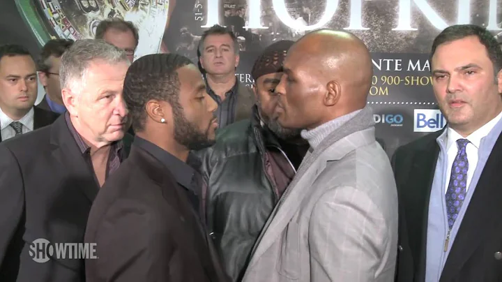 Jean Pascal & Bernard Hopkins Scuffle for Belt - P...