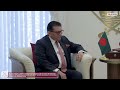 El primer ministro y ministro de Relaciones Exteriores recibe al ministro de Relaciones ...
