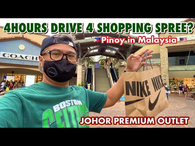 JOHOR PREMIUM OUTLET (JPO) SHOPPING SPREE AFTER 4 HOURS DRIVE