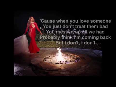 Mariah Carey -  "I don't" Lyric Video! (HQ AUDIO)