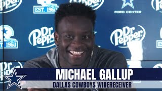 Michael Gallup: Very Excited For Him I Dallas Cowboys 2020