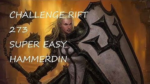 DIABLO 3 CHALLENGE RIFT 273 - CURRENT RANK 1 - PS5