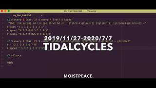 TidalCycles 11 Tunes Made by a Beginner (with a code description at the link)