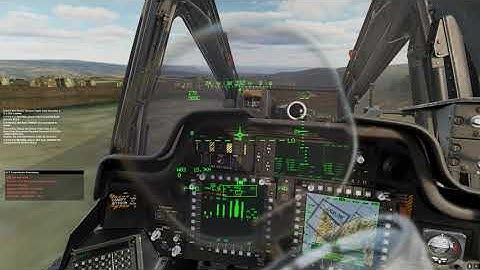 DCS RAFAIR - NAVIGATION MISSION - APACHE AH64D - SYRIA MAP - 29.03.2022