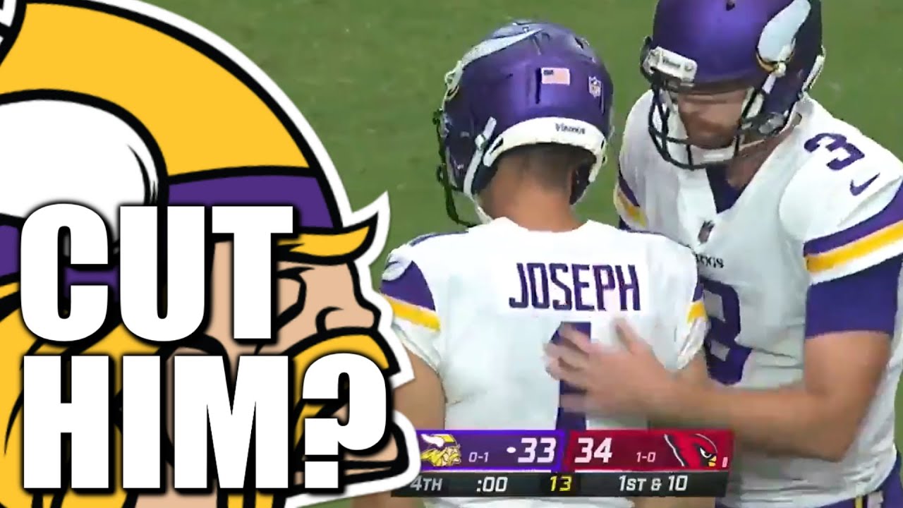 Will the Minnesota Vikings Cut Kicker Greg Joseph?