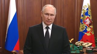 Обращение Президента Путина по поводу мятежа Пригожина