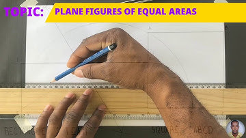 Draw a RECTANGLE equal in AREA to a SQUARE