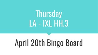 LA - IXL HH.3