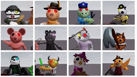 Piggy Swapped Animals: All Jumpscares