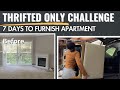 7 days to furnish apartment  secondhand only part one