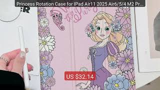 Princess Rotation Case for IPad Air11 2025 Air6/5/4 M2 Pro1... — Top Pick 2026 | Unbeatable Price!