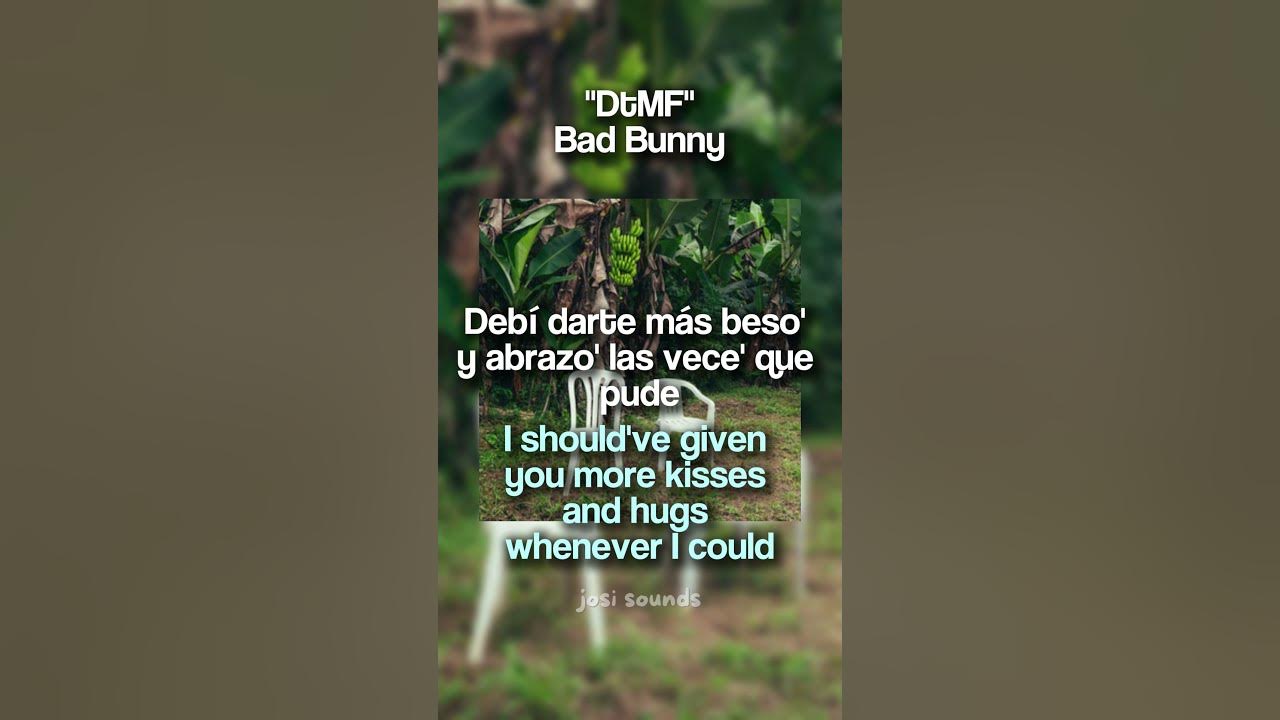 DtMF - Bad Bunny (English/Español)(Lyrics/Letras) DtMF - Bad Bunny (English/Español)(Lyrics/Letras)