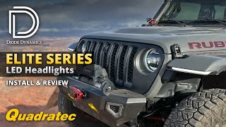 Diode Dynamics Elite Headlights Install &amp; Review for Jeep Wrangler JL &amp; Gladiator JT