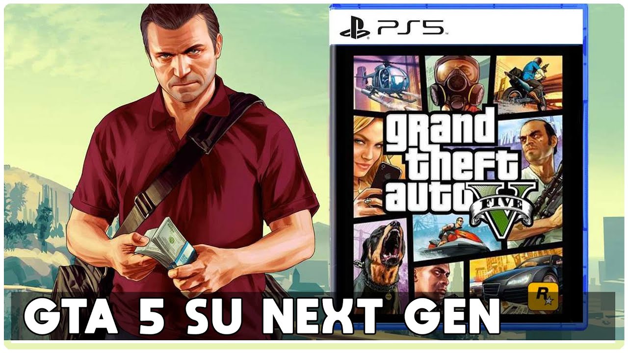 GTA 5 PS5 ▻ GAMEPLAY ITA - GTA 5 SU NEXT GEN 